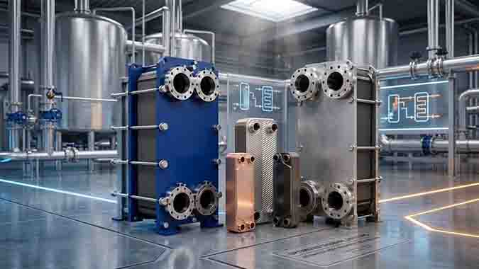Industrial equipment warehouse and international machinery supply chain